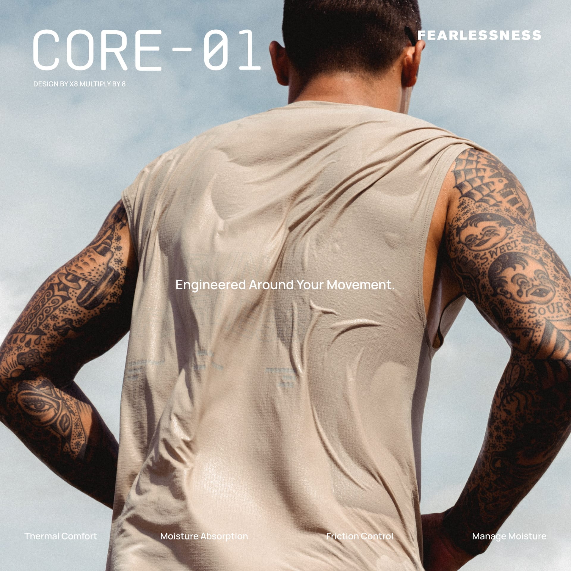 ACTIVEWEAR CORE-01 RUNNING SLEEVELESS view 2